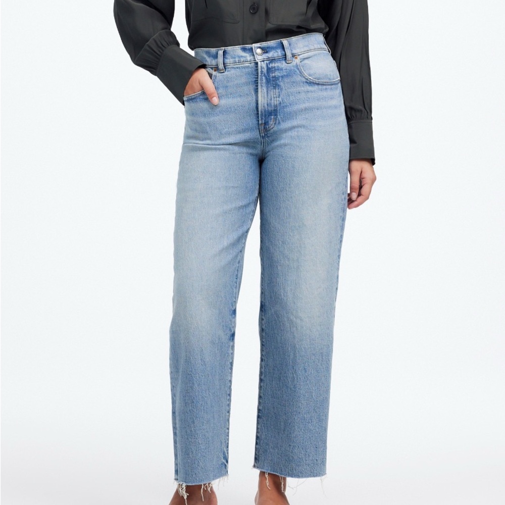 Madewell The Perfect Vintage Wide-Leg Crop Jean